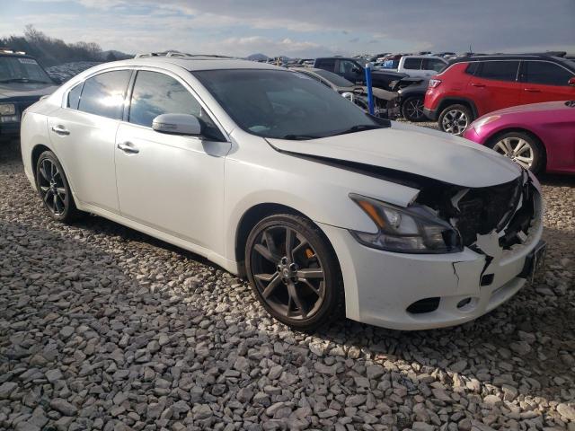 1N4AA5AP1EC431890 - 2014 NISSAN MAXIMA S WHITE photo 4