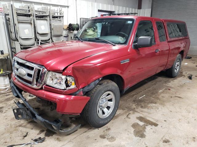 1FTYR14D39PA12417 - 2009 FORD RANGER SUPER CAB RED photo 1