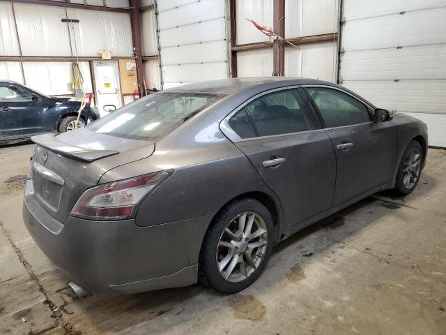 1N4AA5AP4EC464141 - 2014 NISSAN MAXIMA S GRAY photo 3