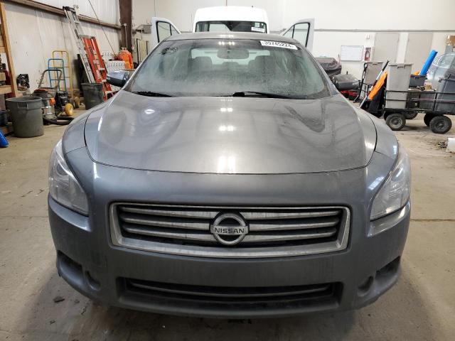 1N4AA5AP4EC464141 - 2014 NISSAN MAXIMA S GRAY photo 5