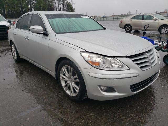 KMHGC46FX9U047384 - 2009 HYUNDAI GENESIS 4.6L SILVER photo 4