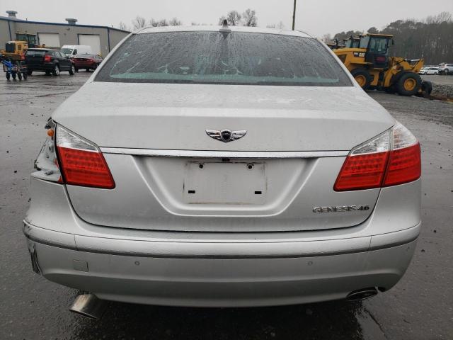 KMHGC46FX9U047384 - 2009 HYUNDAI GENESIS 4.6L SILVER photo 6