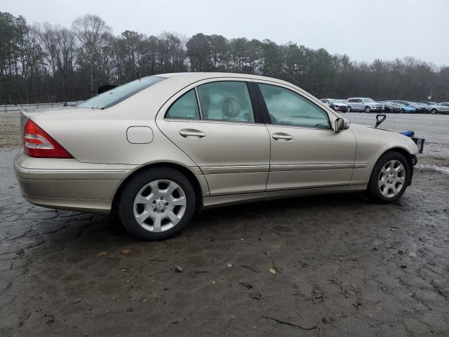 WDBRF64JX5F582185 - 2005 MERCEDES-BENZ C 320 TAN photo 3