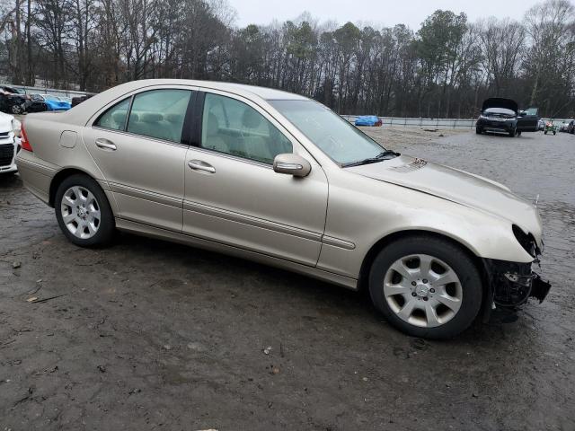 WDBRF64JX5F582185 - 2005 MERCEDES-BENZ C 320 TAN photo 4