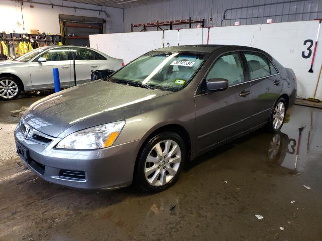 1HGCM66577A097307 - 2007 HONDA ACCORD EX GRAY photo 1