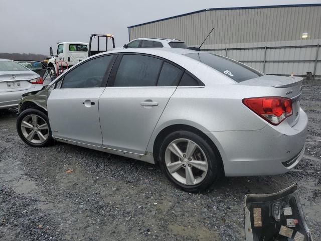 1G1PE5SB8F7107611 - 2015 CHEVROLET CRUZE LT SILVER photo 2