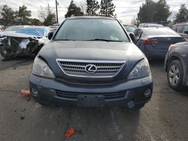 JTJHW31U982049442 - 2008 LEXUS RX 400H GRAY photo 5