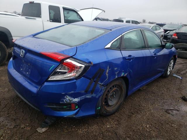 19XFC2F50JE020337 - 2018 HONDA CIVIC LX BLUE photo 3