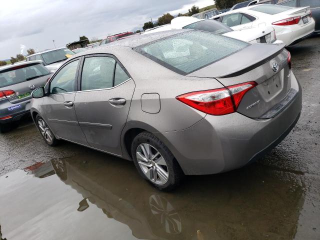 5YFBPRHE8EP083795 - 2014 TOYOTA COROLLA ECO BROWN photo 2