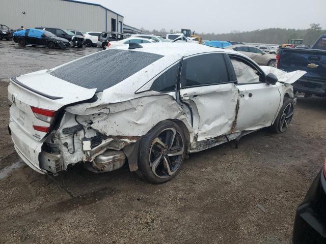 1HGCV2F38MA011065 - 2021 HONDA ACCORD SPORT WHITE photo 3