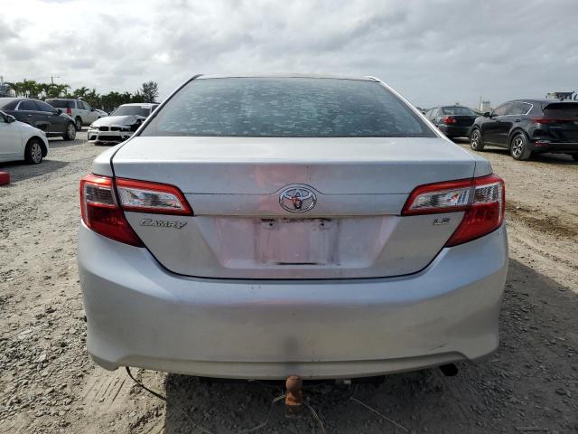 4T1BF1FK8CU013125 - 2012 TOYOTA CAMRY BASE SILVER photo 6