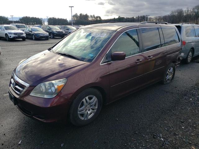 5FNRL387X7B417705 - 2007 HONDA ODYSSEY EXL MAROON photo 1