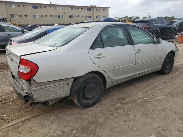 4T1BE32K13U150606 - 2003 TOYOTA CAMRY LE SILVER photo 3