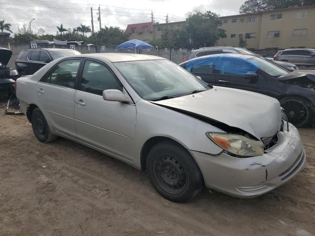 4T1BE32K13U150606 - 2003 TOYOTA CAMRY LE SILVER photo 4