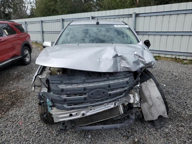 2FMDK3JC2EBA89996 - 2014 FORD EDGE SEL SILVER photo 5