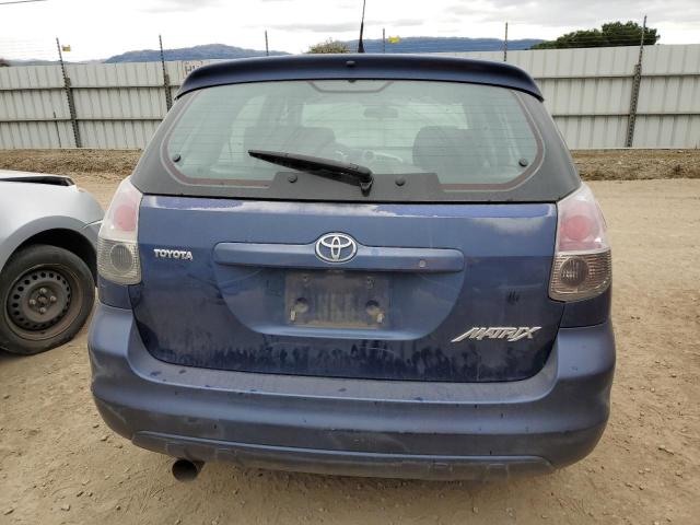 2T1KR32E66C573654 - 2006 TOYOTA COROLLA MA XR BLUE photo 6