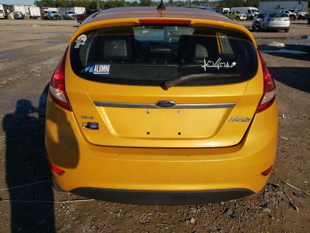 3FADP4FJ5BM225900 - 2011 FORD FIESTA SES YELLOW photo 6