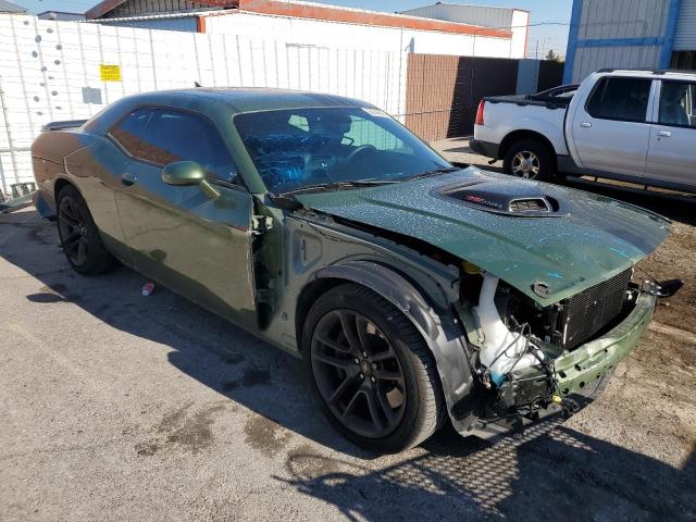 2C3CDZFJ4PH520461 - 2023 DODGE CHALLENGER R/T SCAT PACK GREEN photo 4