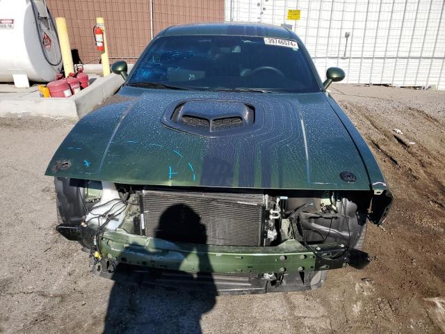 2C3CDZFJ4PH520461 - 2023 DODGE CHALLENGER R/T SCAT PACK GREEN photo 5