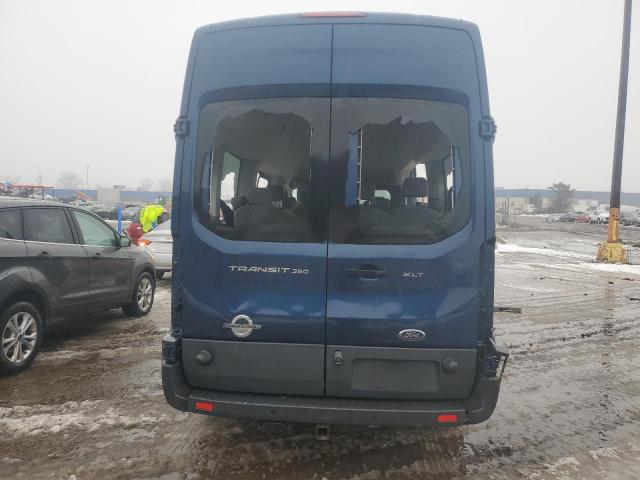 1FBAX2XV1FKA11197 - 2015 FORD TRANSIT T-350 BLUE photo 6