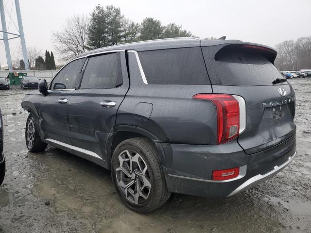 KM8R7DHE7MU250260 - 2021 HYUNDAI PALISADE CALLIGRAPHY GRAY photo 2