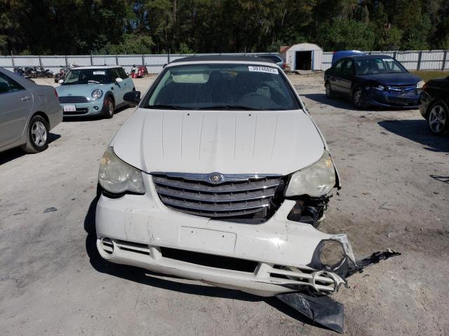 1C3LC45K08N674478 - 2008 CHRYSLER SEBRING WHITE photo 5