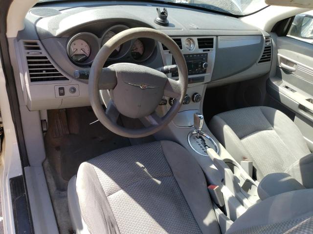 1C3LC45K08N674478 - 2008 CHRYSLER SEBRING WHITE photo 8