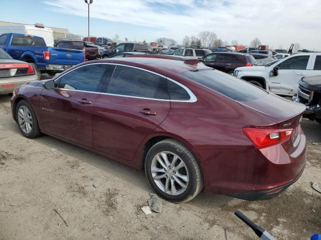 1G1ZE5ST0GF223507 - 2016 CHEVROLET MALIBU LT RED photo 2