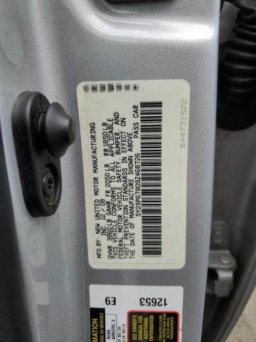 5Y2SP67809Z468726 - 2009 PONTIAC VIBE SILVER photo 12