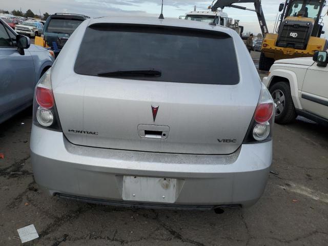 5Y2SP67809Z468726 - 2009 PONTIAC VIBE SILVER photo 6