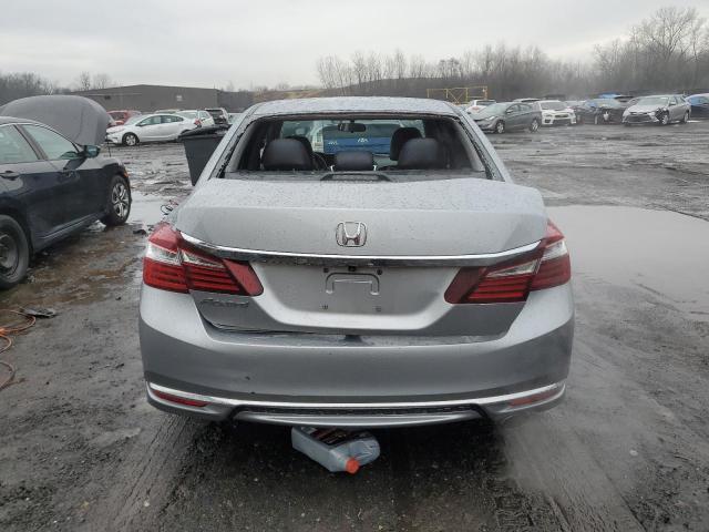 1HGCR2F39GA111832 - 2016 HONDA ACCORD LX SILVER photo 6