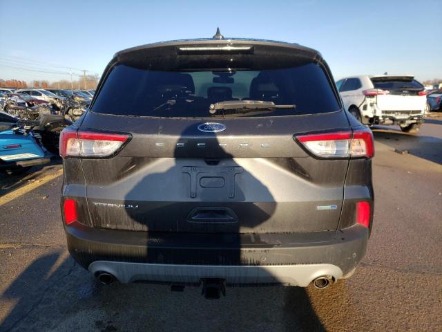 1FMCU9J96LUA36495 - 2020 FORD ESCAPE TITANIUM GRAY photo 6