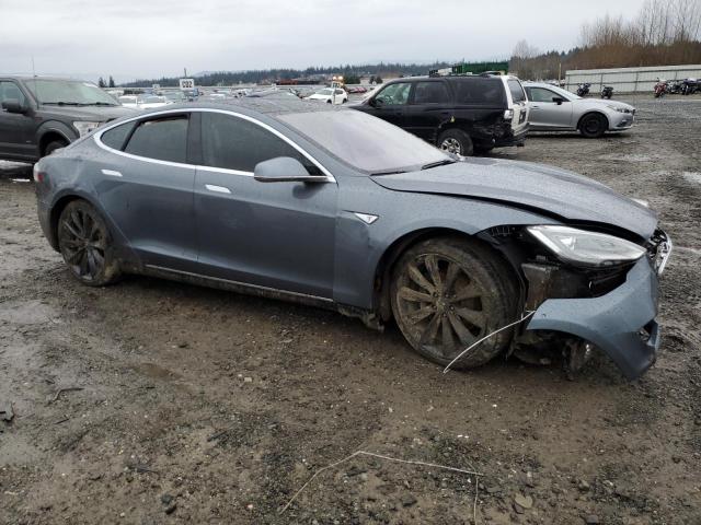 5YJSA1DP3DFP23383 - 2013 TESLA MODEL S 灰色 照片 4