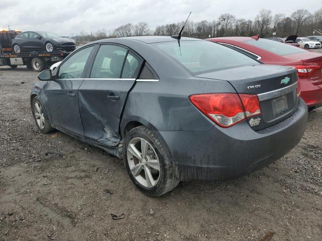 1G1PE5SB8D7130481 - 2013 CHEVROLET CRUZE LT CHARCOAL photo 2