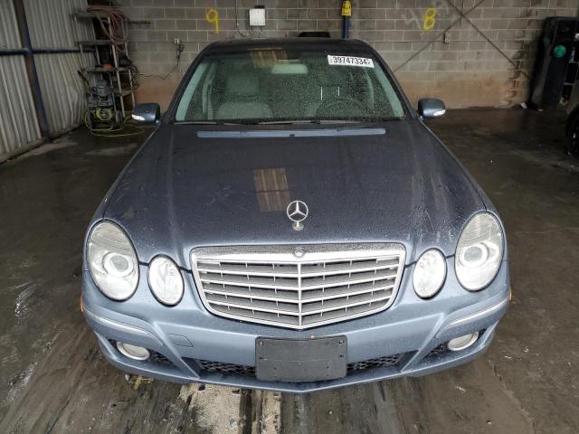 WDBUF56X97B109409 - 2007 MERCEDES-BENZ E 350 BLUE photo 5