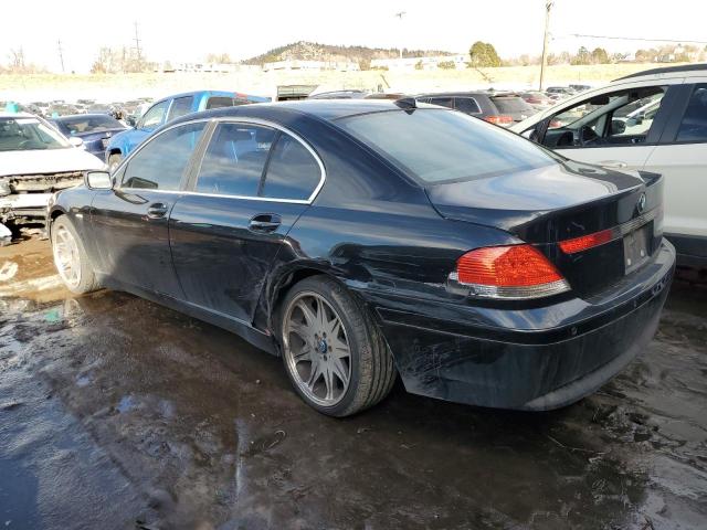 WBAGL63413DP62237 - 2003 BMW 745 I BLACK photo 2