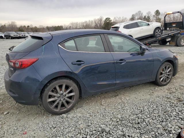 3MZBN1L39JM183948 - 2018 MAZDA 3 TOURING BLUE photo 3