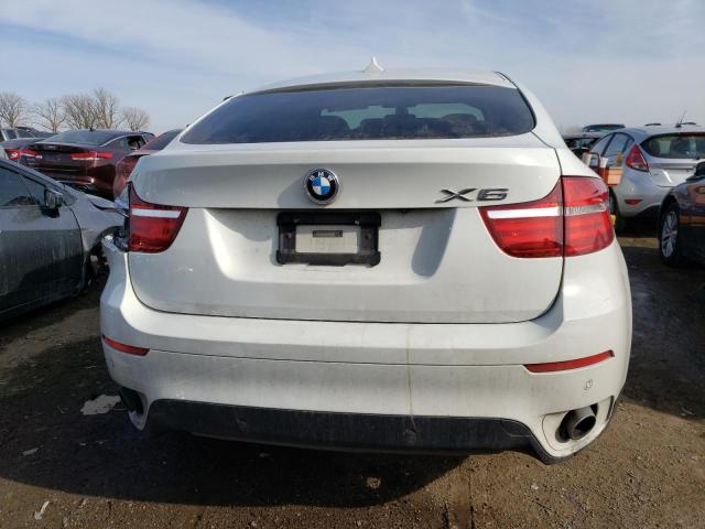 5UXFG2C51E0H10686 - 2014 BMW X6 XDRIVE35I WHITE photo 6