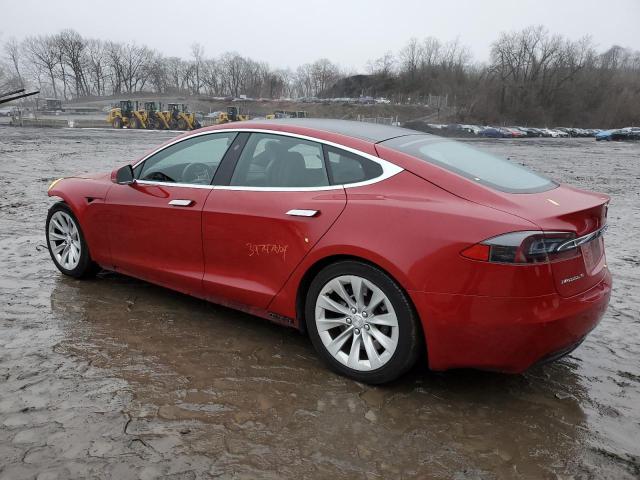 5YJSA1E25GF167861 - 2016 TESLA MODEL S Կարմիր լուսանկար 2
