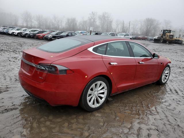 5YJSA1E25GF167861 - 2016 TESLA MODEL S Կարմիր լուսանկար 3