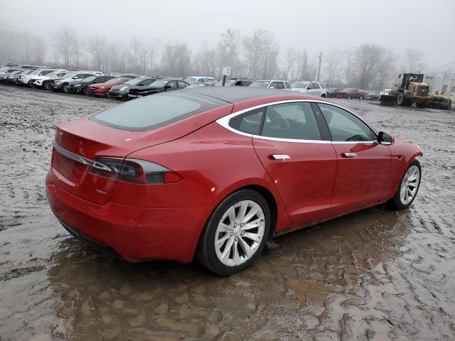 5YJSA1E25GF167861 - 2016 TESLA MODEL S RED photo 3