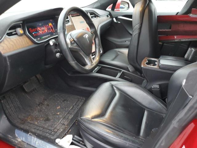 5YJSA1E25GF167861 - 2016 TESLA MODEL S Կարմիր լուսանկար 7
