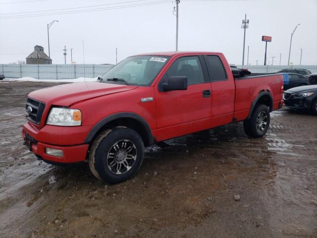 1FTPX14544NC45432 - 2004 FORD F150 RED photo 1