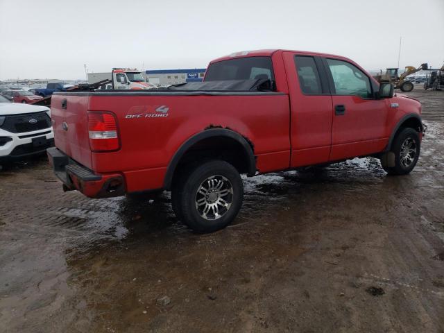 1FTPX14544NC45432 - 2004 FORD F150 RED photo 3