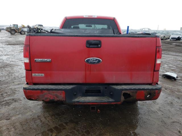 1FTPX14544NC45432 - 2004 FORD F150 RED photo 6