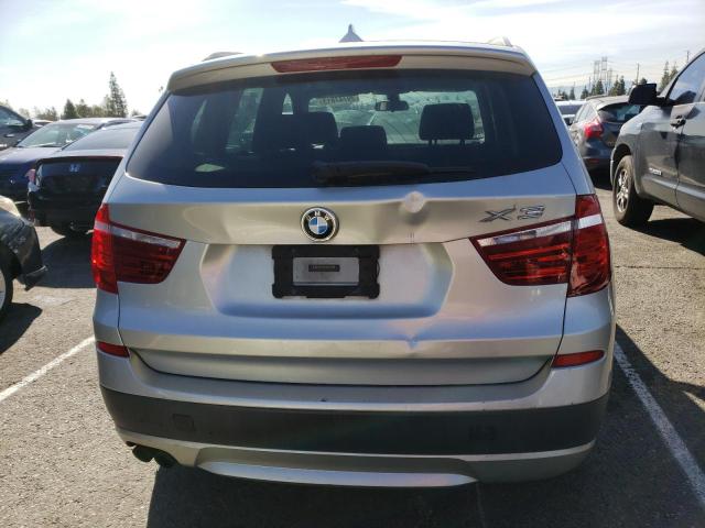 5UXWX5C55BL704107 - 2011 BMW X3 XDRIVE28I SILVER photo 6