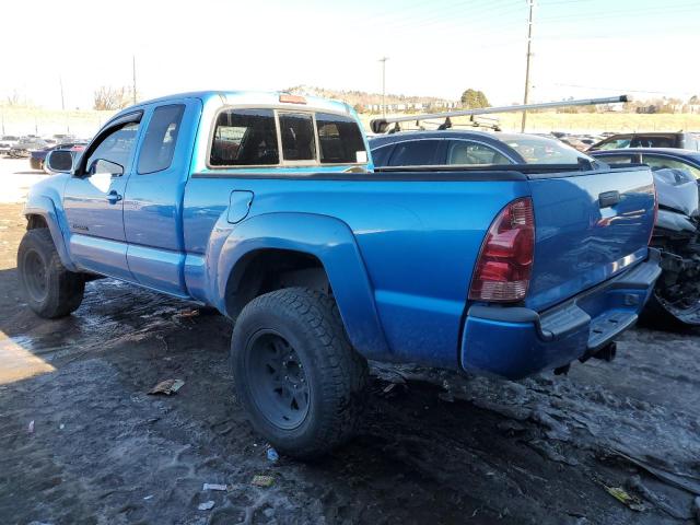 5TEUU42N35Z105449 - 2005 TOYOTA TACOMA ACCESS CAB BLUE photo 2