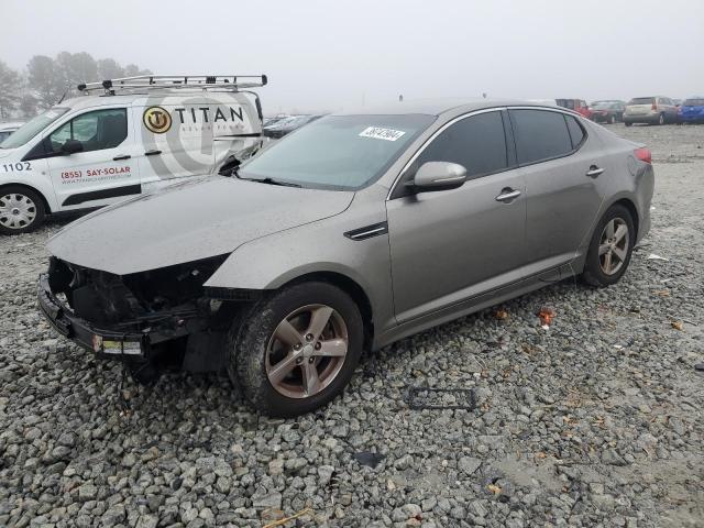 5XXGM4A79FG431918 - 2015 KIA OPTIMA LX GRAY photo 1