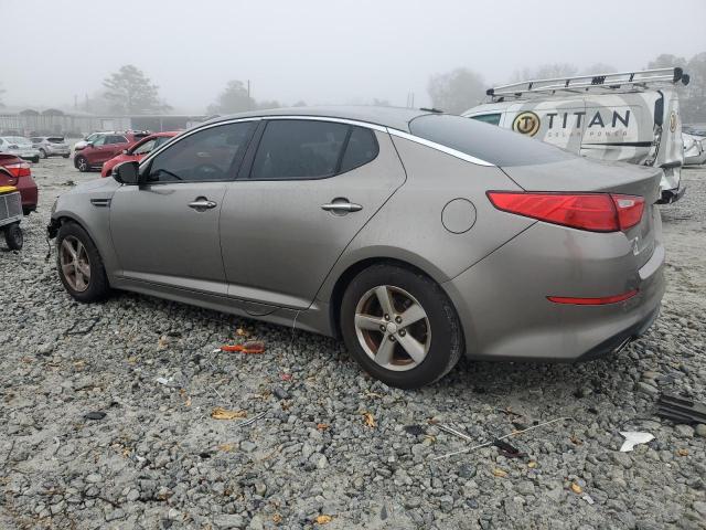 5XXGM4A79FG431918 - 2015 KIA OPTIMA LX GRAY photo 2