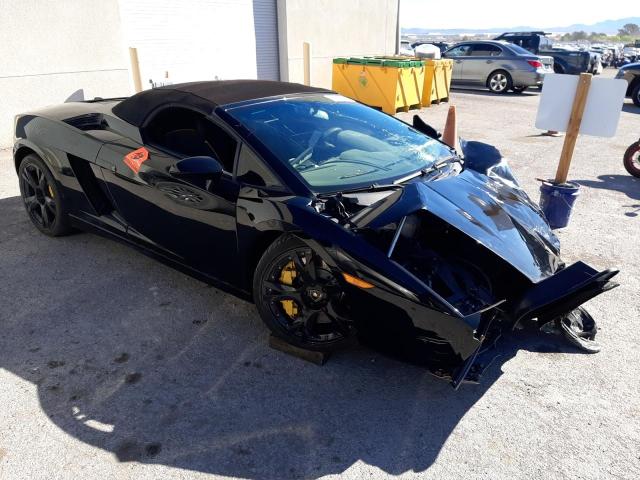 ZHWGU22T98LA06938 - 2008 LAMBORGHINI GALLARDO SPYDER BLACK photo 4